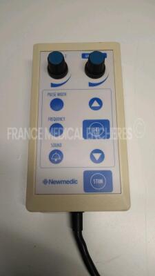 Newmedic Neuro Stimulator Nimbus - w/ Remote Control - No Power Cable (Powers up) - 6