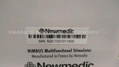 Newmedic Neuro Stimulator Nimbus - w/ Remote Control - No Power Cable (Powers up) - 9