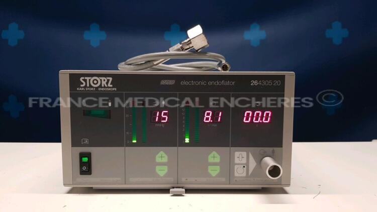 Storz Insufflator Electronic Endoflator 264305 20 (Powers up)