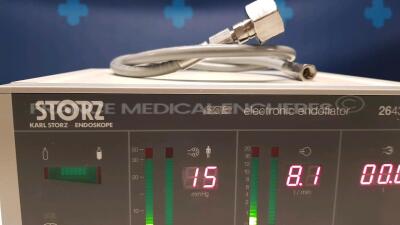 Storz Insufflator Electronic Endoflator 264305 20 (Powers up) - 3