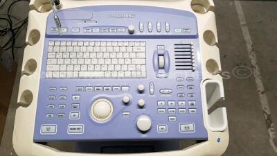 Aloka Ultrasound Prosound SSD- Alpha 5 - YOM 2008 w/ Sony Video Graphic Printer UP-897MD (Powers up) - 4