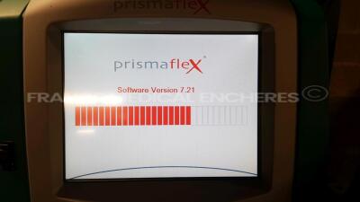 Gambro Dialysis Prismaflex - YOM 2013 - S/W 7.21 - Count 20624h (Powers up) - 2