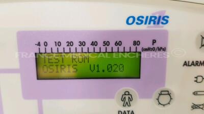 Taema Ventilator Osiris1 - S/W V1.020 - No power supply (Powers up) - 3