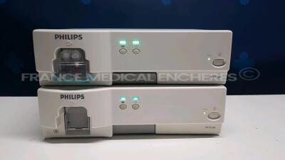Lot of 2 x Philips Anesthesia Modules M1013A - YOM 2012 and 2008 (Both power up)