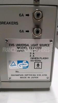 Olympus Light Source CLV-U20 (Powers up) - 3