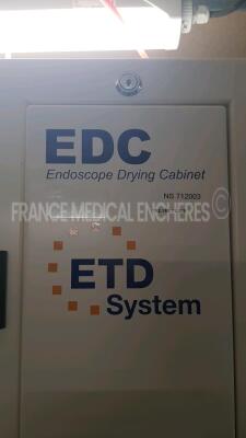 Van Vliet Endoscope Drying Cabinet ETD System (Powers up) - 5