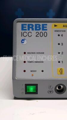 Erbe Electrosurgical Unit ICC 200 (Powers up) - 2