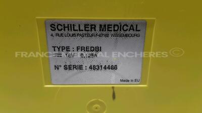 Lot of 2x Schiller Defibrillators FRED - Untested due to the missing power supplies - 5