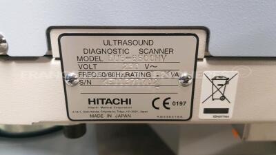 Hitachi Ultrasound EUB-6500HV w/ Footswitch (No power) - 6