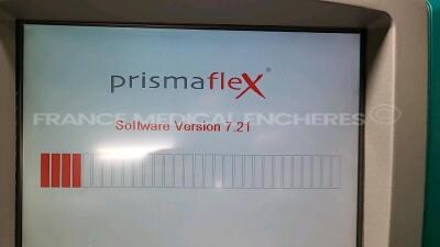 Lot of Gambro Dialysis Prismaflex - YOM 2005/2007 - S/W 7.21 - count 18418/17177 hours (Both power up) - 2