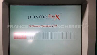 Lot of Gambro Dialysis Prismaflex - YOM 2005/2007 - S/W 7.21 - count 18418/17177 hours (Both power up) - 3