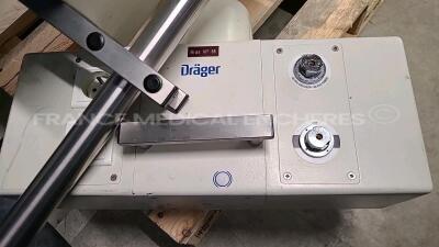 Drager Ceiling Mounted oxygen/gas Power Supply Arm - declared functional by the seller - 3