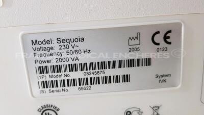 Siemens Ultrasound Acuson Sequoia 512 - YOM 2005 - S/W 4.4 - Boot error (Powers up) - 7