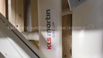 KLS Martin Ceiling Mounted oxygen/gas Power Supply Arm - w/ Lemke Monitor ER 150 declared functional by the seller - 3