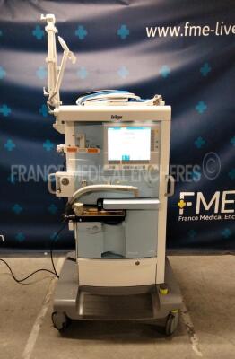 Drager Anesthesia Machine Primus Infinity - YOM 2014 - S/W 4.53.00 - Count 6699 hours (Powers up)