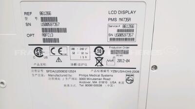 Philips Defibrillator Heartstart XL french language - YOM 2012 w/ ECG leads (Powers up) - 6