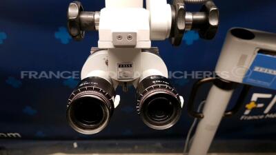 Zeiss Microscope S21 OPMI 11 to be repaired -binoculars 10x/22B (Powers up) - 6