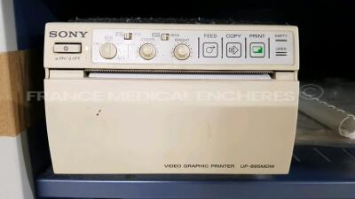 GE Ultrasound Voluson 730 Expert - YOM 2005 - S/W 5.4.0 - Options 4D real time - DICOM - vocal 2 - SRI 2 - VCI - STIC - XTD TD w/ GE Probe RIC5-9-H - YOM 2007 and GE Probe 4C-A - YOM 2005 and GE Probe RAB2-5L - YOM 2010 and GE Footswitch and Sony Video Gr - 5