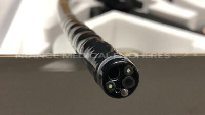 Olympus Colonoscope CF-Q165I Evis Exera 2 Engineer's report : Optical system no fault found ,Angulation no fault found , Insertion tube no fault found , Light transmission no fault found , Channels no fault found, Leak no leak - 3