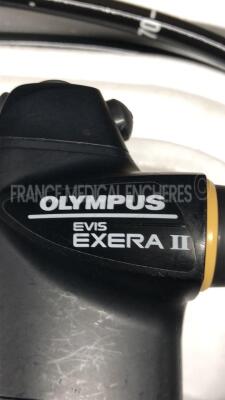 Olympus Colonoscope CF-Q165I Evis Exera 2 Engineer's report : Optical system no fault found ,Angulation no fault found , Insertion tube no fault found , Light transmission no fault found , Channels no fault found, Leak no leak - 6