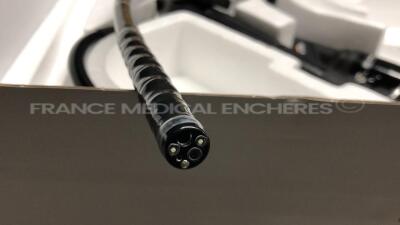 Olympus Colonoscope CF-Q165I Evis Exera 2 Engineer's report : Optical system no fault found ,Angulation no fault found , Insertion tube no fault found , Light transmission no fault found , Channels no fault found, Leak no leak - 4