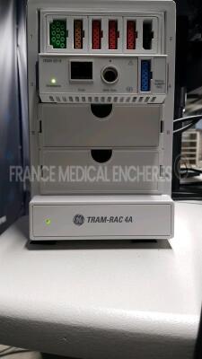 GE Workstation Mac-Lab (No power) - w/ 2 x GE Modules TRAM-RAC 4A - YOM 2010 (Both power up) - 6