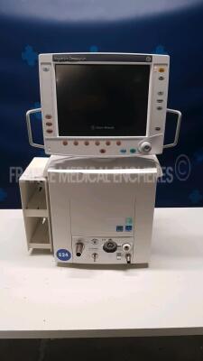 Datex Ohmeda Ventilator Engstrom Carestation - S/W 6.1 - Count 72798h (Powers up)