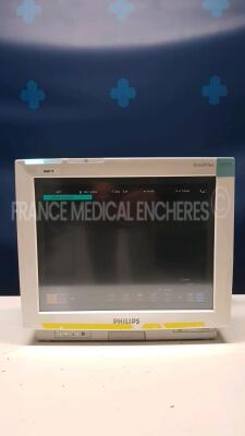 Lot of 5 x Philips Patient Monitors MP70 IntelliVue - YOM 2006 - S/W 4.00 (All power up)