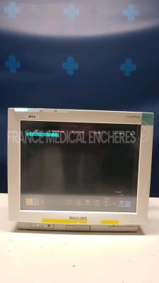 Lot of 6 x Philips Patient Monitors MP70 IntelliVue - YOM 2006 - S/W 4.00 (All power up)