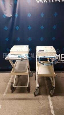 Lot of 1 x HP ECG PageWriter 200 w/ ECG leads and 1 X HP ECG PageWriter 100 w/ ECG leads and 1 x Lot of 1 x HP ECG Pagewriter 100 with ECG leads and 1 x Agilent ECG Pagewriter 100 with ECG leads and 1 x Philips ECG Pagewriter Trim 1 YOM 2006 with ECG lead