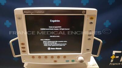 Datex Ohmeda Ventilator Engstrom Carestation - S/W 6.1 - Count 74469h (Powers up) - 2