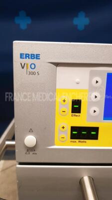 Erbe Electrosurgical Unit VIO 300 S - YOM 2006 - S/W V1.1.2 w/ Footswitch (Powers up) - 5