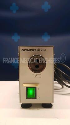 Olympus Flexible Endoscope Maintenance Unit MU-1 (Powers up)