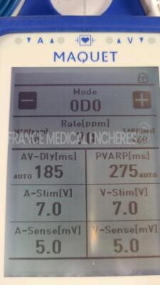 Lot of 3 Maquet External Pacemakers Pace T20 - YOM 2011/2011/2010 - w/ sensors (All power up) - 3