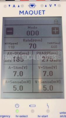 Lot of 3 Maquet External Pacemakers Pace T20 - YOM 2011/2011/2010 - w/ sensors (All power up) - 4