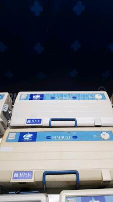 Lot of 8 x HNE Medical Mattress Pumps Nimbus II/ NB 2000/F (All power up) - 3