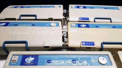 Lot of 8 x HNE Medical Mattress Pumps Nimbus II/ NB 2000/F (All power up) - 5