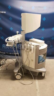 Siemens Ultrasound Sonoline Antares - YOM 2003 - S/W 3.5 w/ Siemens Probe VF13-5 - YOM 2004 and Siemens Probe VF10-5 - YOM 2004 and Siemens Probe CH4-1 - YOM 2006 and Mitsubishi Printer P91D (Powers up) - 2