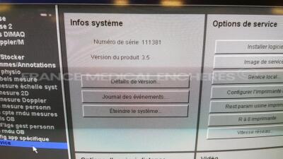 Siemens Ultrasound Sonoline Antares - YOM 2003 - S/W 3.5 w/ Siemens Probe VF13-5 - YOM 2004 and Siemens Probe VF10-5 - YOM 2004 and Siemens Probe CH4-1 - YOM 2006 and Mitsubishi Printer P91D (Powers up) - 8