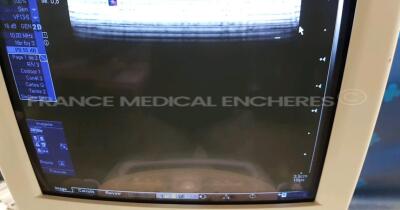 Siemens Ultrasound Sonoline Antares - YOM 2003 - S/W 3.5 w/ Siemens Probe VF13-5 - YOM 2004 and Siemens Probe VF10-5 - YOM 2004 and Siemens Probe CH4-1 - YOM 2006 and Mitsubishi Printer P91D (Powers up) - 9