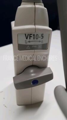 Siemens Ultrasound Sonoline Antares - YOM 2003 - S/W 3.5 w/ Siemens Probe VF13-5 - YOM 2004 and Siemens Probe VF10-5 - YOM 2004 and Siemens Probe CH4-1 - YOM 2006 and Mitsubishi Printer P91D (Powers up) - 20