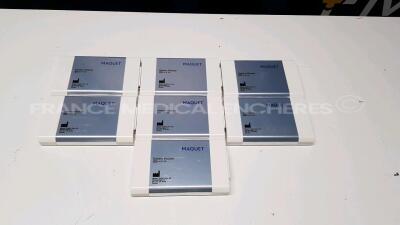 Lot of 7 x Maquet Battery Modules 6487180 - untested