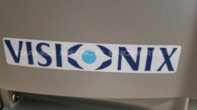 Lot of 1 x VisioVisionix Ophtalmic Consultation Unit Combi 400 - w/ 1 x Righton Slip Lamp NS-2D - YOM 2014 and 1 x Luneau Refractor Head Optical Head - Untestednix Refraction Unit Combi 400 and 1 x Refraction Chair 90.006.35 and 1 x Righton Slip Lamp NS-2 - 10