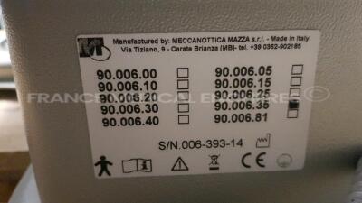 Lot of 1 x VisioVisionix Ophtalmic Consultation Unit Combi 400 - w/ 1 x Righton Slip Lamp NS-2D - YOM 2014 and 1 x Luneau Refractor Head Optical Head - Untestednix Refraction Unit Combi 400 and 1 x Refraction Chair 90.006.35 and 1 x Righton Slip Lamp NS-2 - 15