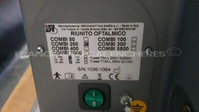 Visionix Ophtalmic Consultation Unit Combi 200 (Powers up) - 13