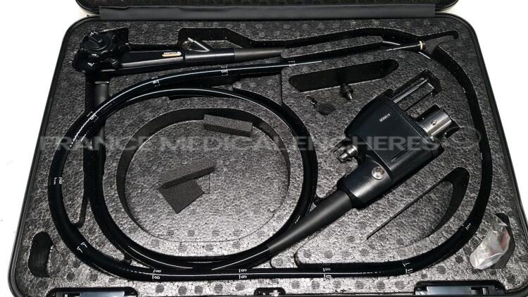 Pentax Colonoscope EC-3885LK - Engineer's report : Optical system no fault found ,Angulation no fault found , Insertion tube no fault found , Light transmission no fault found , Channels no fault found, Leak no leak