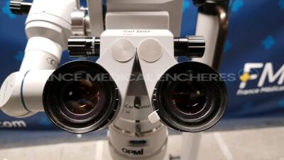 Carl Zeiss Microscope S5 OPMI MDO - w/ Dual Binoculars 12.5x and Remote Control (Powers up) - 6