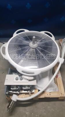 ALM Double Dome Operating Light Energix 4000 DF/INT / 8000 T untested - 2