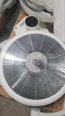 ALM Double Dome Operating Light Energix 4000 DF/INT / 8000 T untested - 4