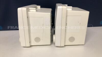 Lot of 2 x Philips Patient Monitors A3 - YOM 2001 and 2002 - no power cables ( Both no power) and 1 x Welch Allyn Electronic Tensometer Spot Pani not tested - 3